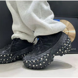 Metal Stud Thick Sole All Terrain Sneakers
