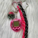 Tamagachi Charm Keychain