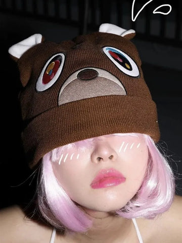 Kanye Graduation Bear Beanie