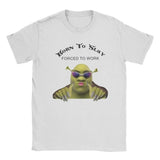 Born To Slay Forced To Work Shrek Tee