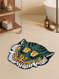 Tibetan Tiger Face Tufted Rug