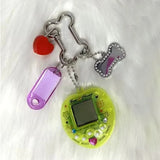 Tamagachi Charm Keychain