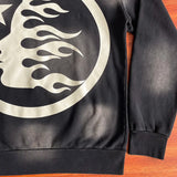 Hellstar Washed Crystal Heavy Hoodie