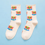 Japanese Flower Socks