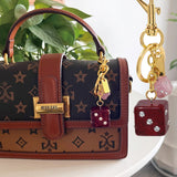 Dice Charms Keychain