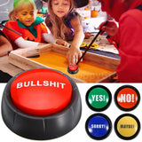No Sorry Yes Bull Funny Talking Button