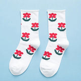Japanese Flower Socks