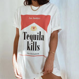 Tequila Kills Tee