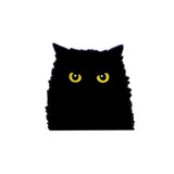 Tiny Black Cat Enamel Pin