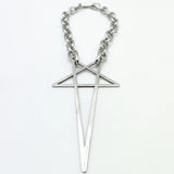 Upside Down Cross Choker