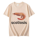 Scoliosis Shrimp Tee