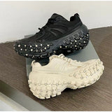 Metal Stud Thick Sole All Terrain Sneakers