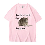 Rat Is Short for Ratthew Tee