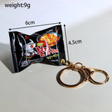 Instant Ramen Noodles Keychain