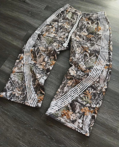 Camo Striped Sweatpants