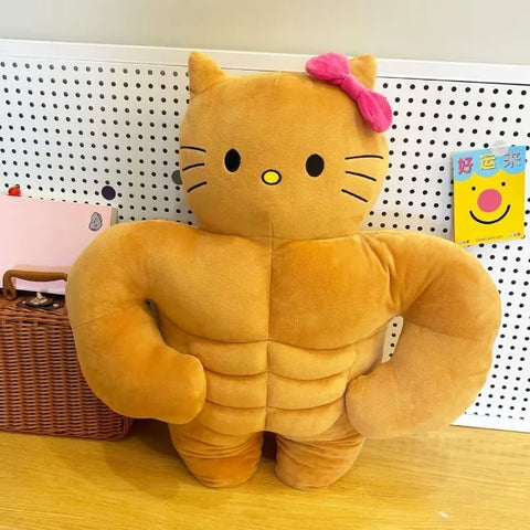 30cm Muscles Hello Kitty Plush Toy