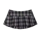 Plaid Mini Skirts