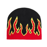 Knitted Flame Socks