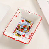 Ceramic King Poker Ashtray