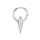Chrome Dagger Earrings