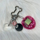 Tamagachi Charm Keychain