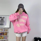 Ye Must Be Born Again Puff Print Oversized Hoodie