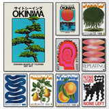 Japanese Okinawa Canvas Posters