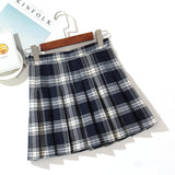 Plaid Mini Skirt