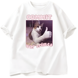 Committing War Crimes Cat Tee