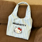 Hello Kitty Oversized Cotton Canvas Tote