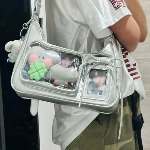 See Through Shoulder Bag