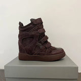 Thick-soled Marant Wedge Sneakers