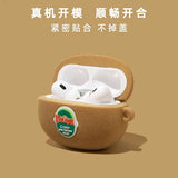 Kiwi fruit Silicone Earphone Case For Airpods 1 2 3 4 Pro Pro 2
