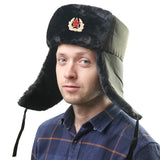 Soviet Badge Russian Ushanka Hat