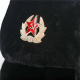 Soviet Badge Russian Ushanka Hat