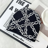 Chain Knitted Beanie