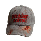 PROBLEM SOLVED Embroidery Bloody Hat