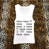 Meow Meow Cami Top