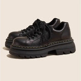 Low Top Leather Boots