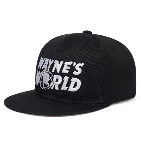 WAYNE'S WORLD Black Baseball Cap