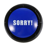 No Sorry Yes Bull Funny Talking Button