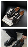 Patent Leather Unisex Tabi Loafers