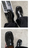 Patent Leather Unisex Tabi Loafers