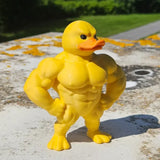 Buff Duckie Sculpture