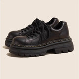 Low Top Leather Boots