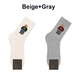 2 Pairs Polo Bear Socks