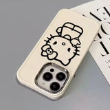 Middle Finger Hello Kitty iPhone Case