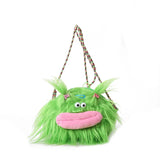 Long Hair Monster Crossbody Bag