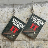 Stephen King Books Earring
