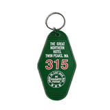 The Great Northern Hotel Twin Peaks Room 315 Keychain